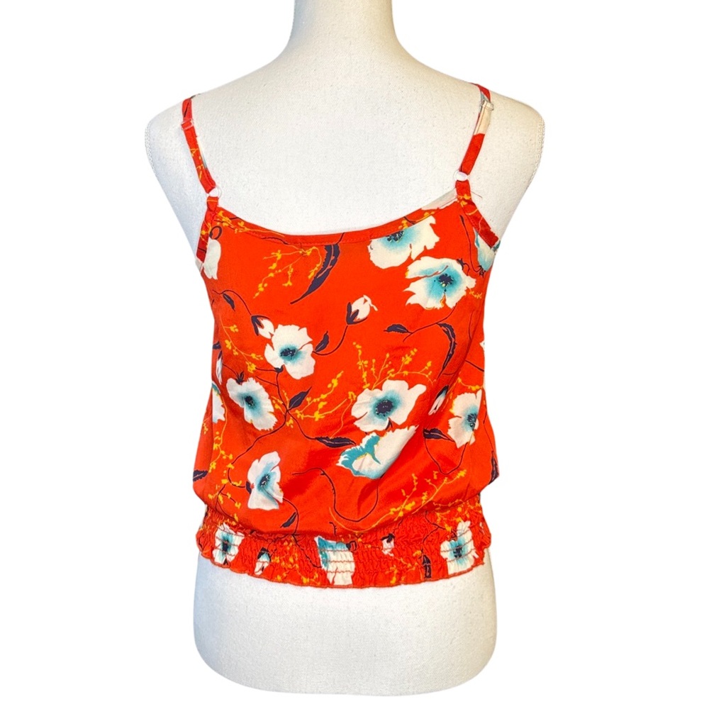Floral Ruffled Tank Small - Picture 2 of 3